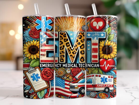 EMT Emergency Medical Technician Tumbler