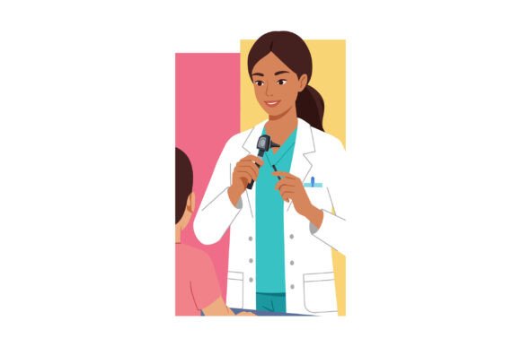 Female Doctor Explaining Medical Procedure