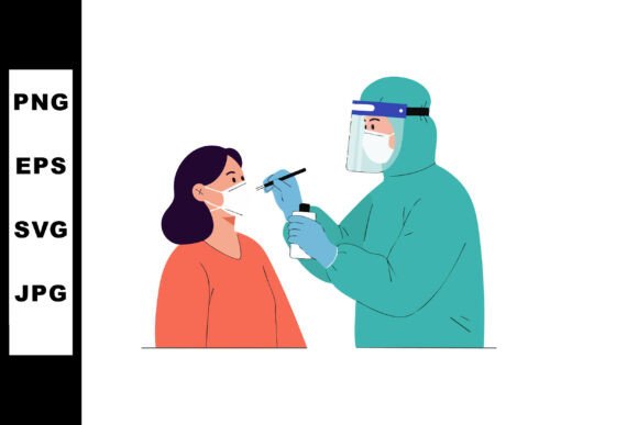 Medical Professional in Protective Suit