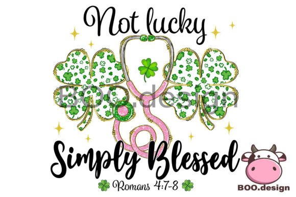 St. Patricks Day Nurse PNG, Not Lucky