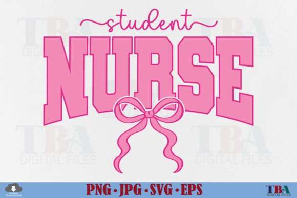 Student Nurse Coquette Nurse Pink Bow